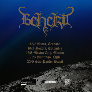 BEHERIT 16 mayo 2025 @Bogotá, Colombia (Ace Of Spades)