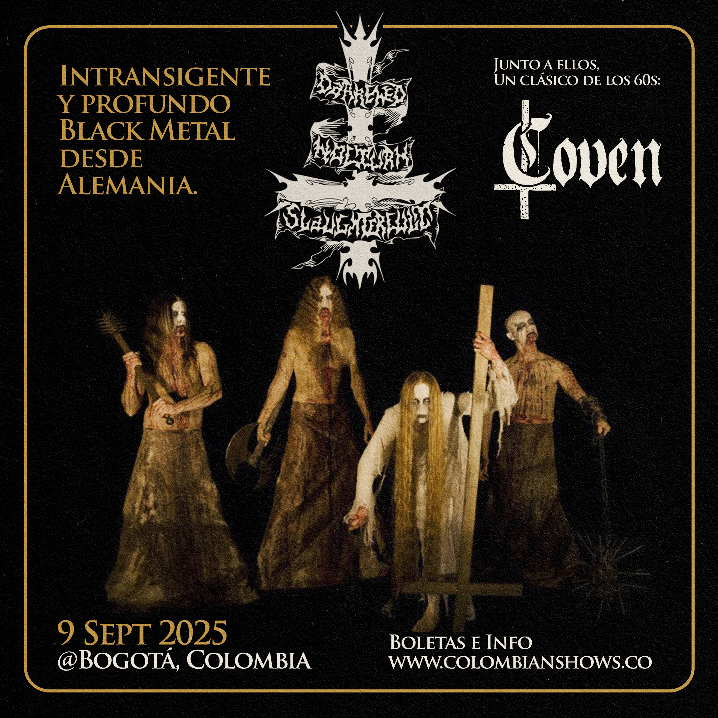 COVEN (USA) + DNS (Alemania) 9 Sept 2025 @ Bogotá,Colombia - Imagen 4